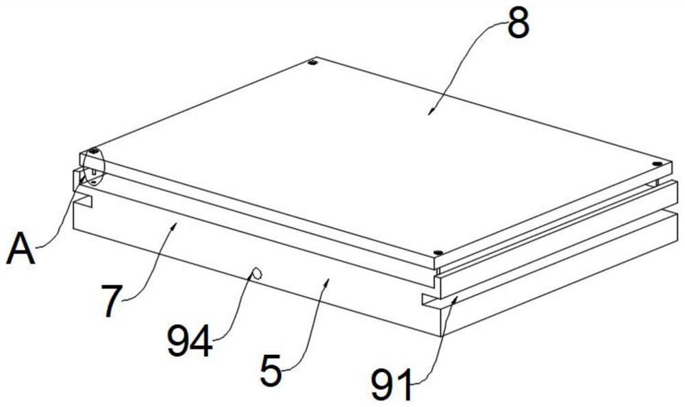 Waterlogging-preventing weighing apparatus for road