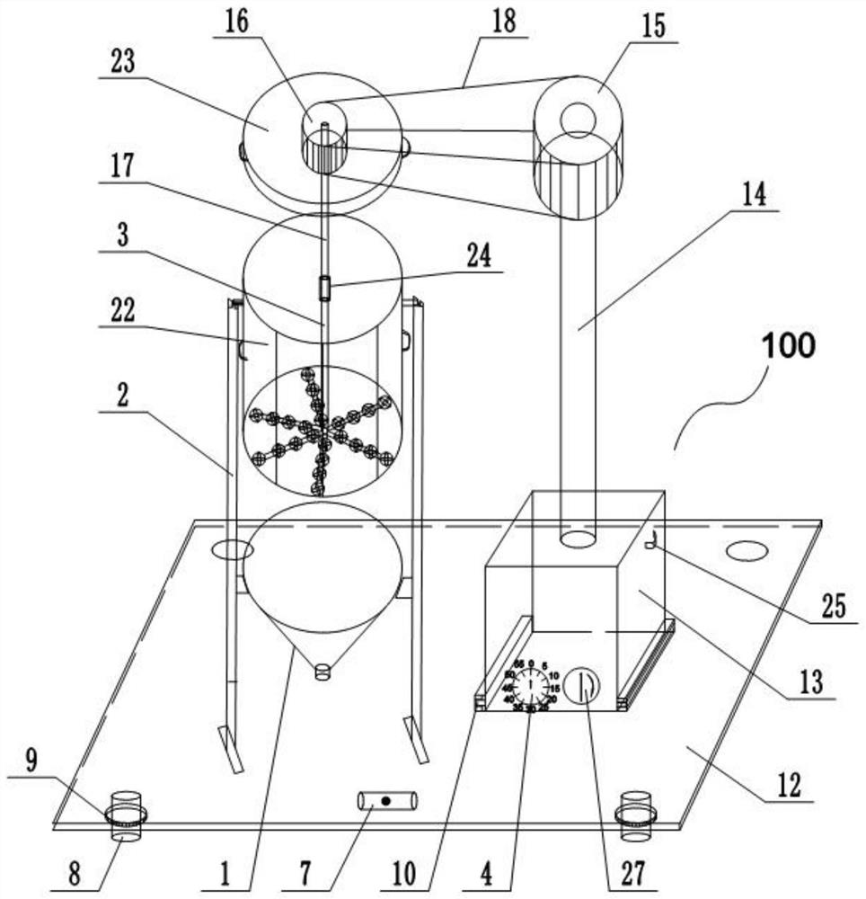 Automatic soil grinding machine