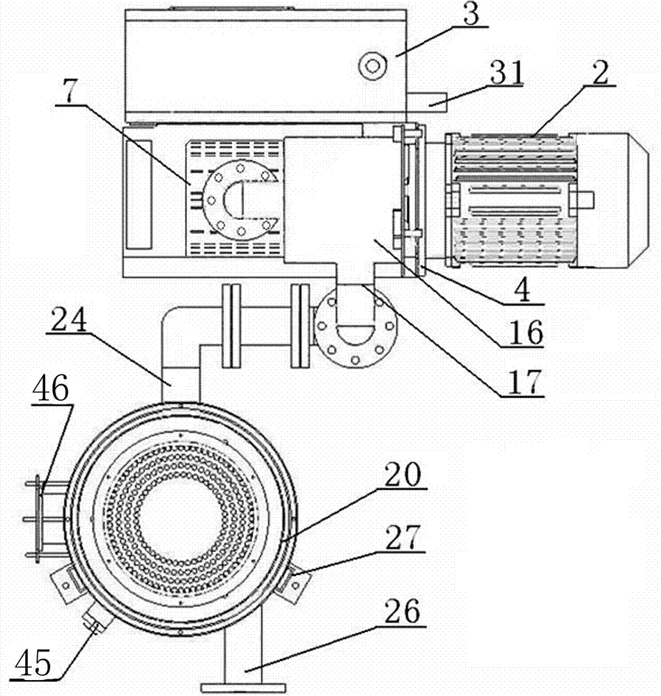 Rotary vane high-efficiency energy-saving environmental protection vacuum pump