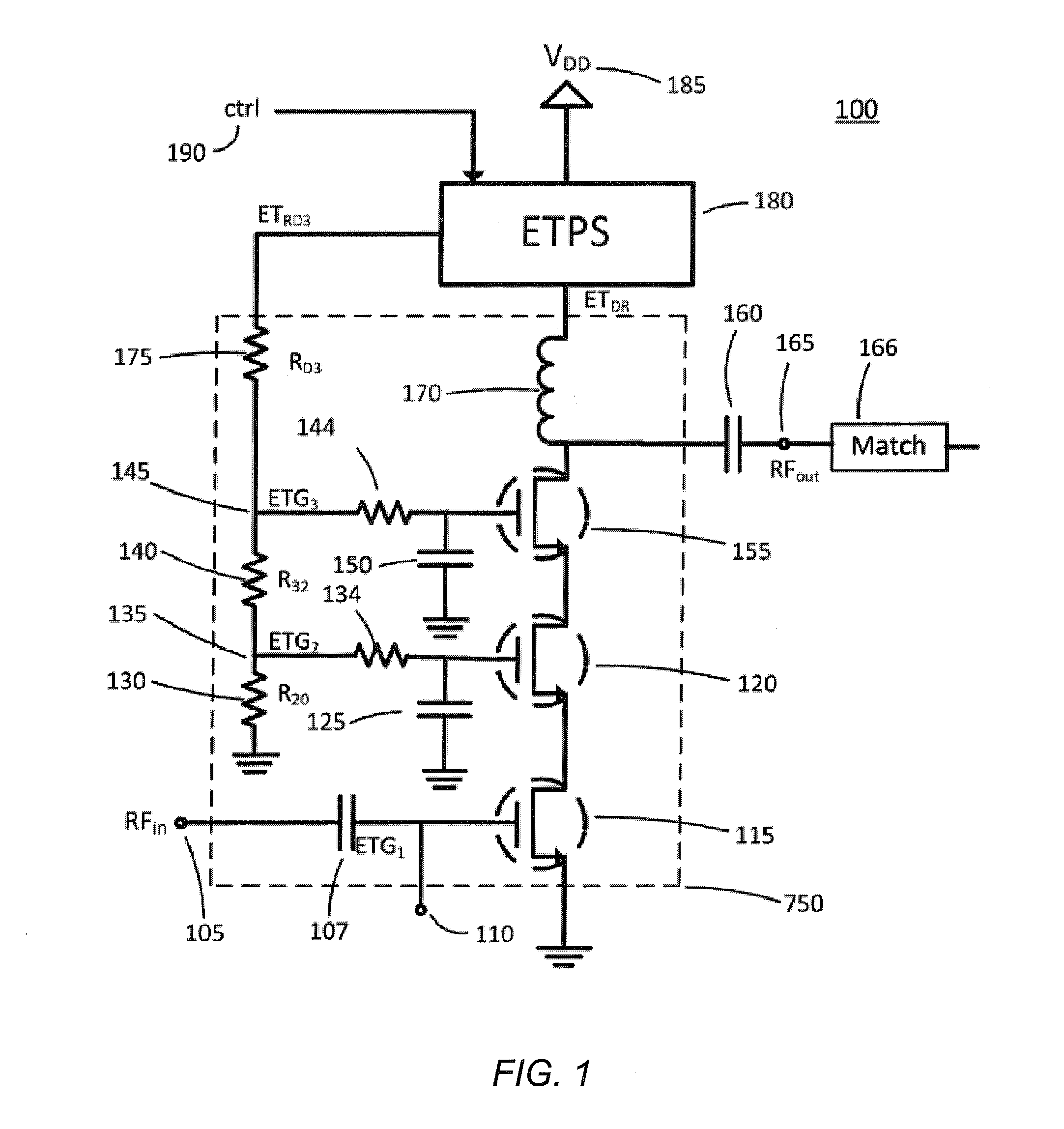 Optimization Methods for Amplifier with Variable Supply Power