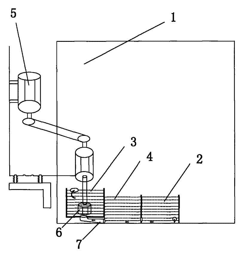 Aluminum liquid backwater circulating device of smelting heat-holding furnace