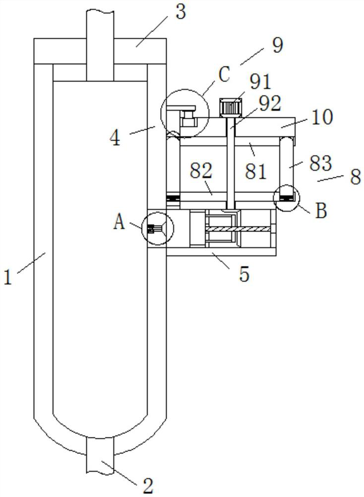 Hemodialysis container for urology department