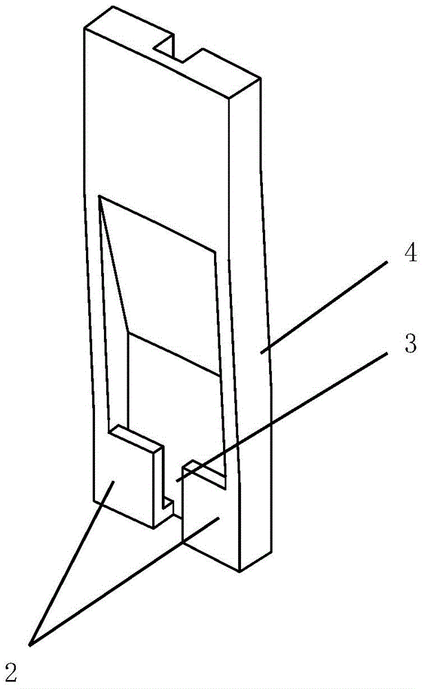 A preheater inner cylinder hanging piece