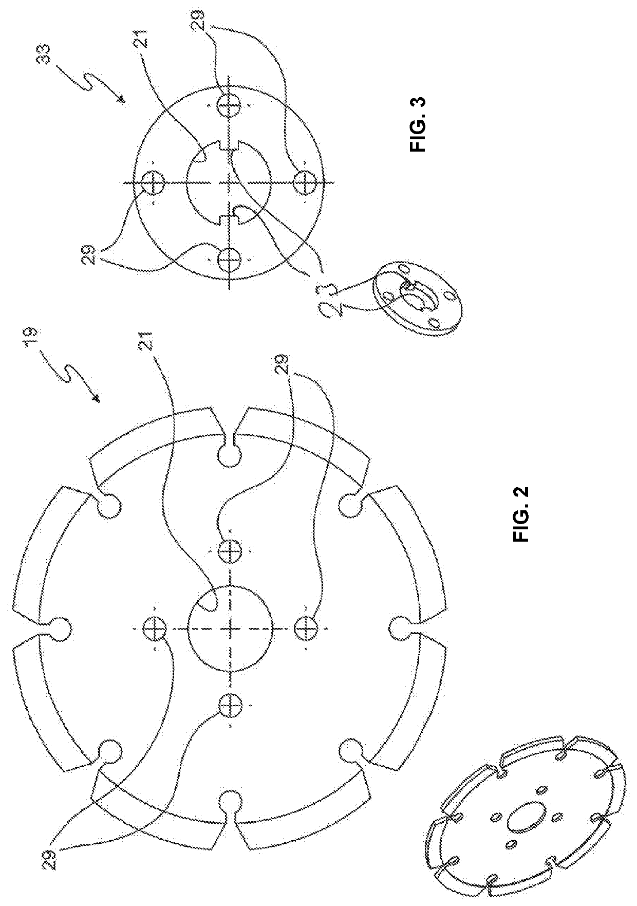 Tool and device for removal of material on surfaces