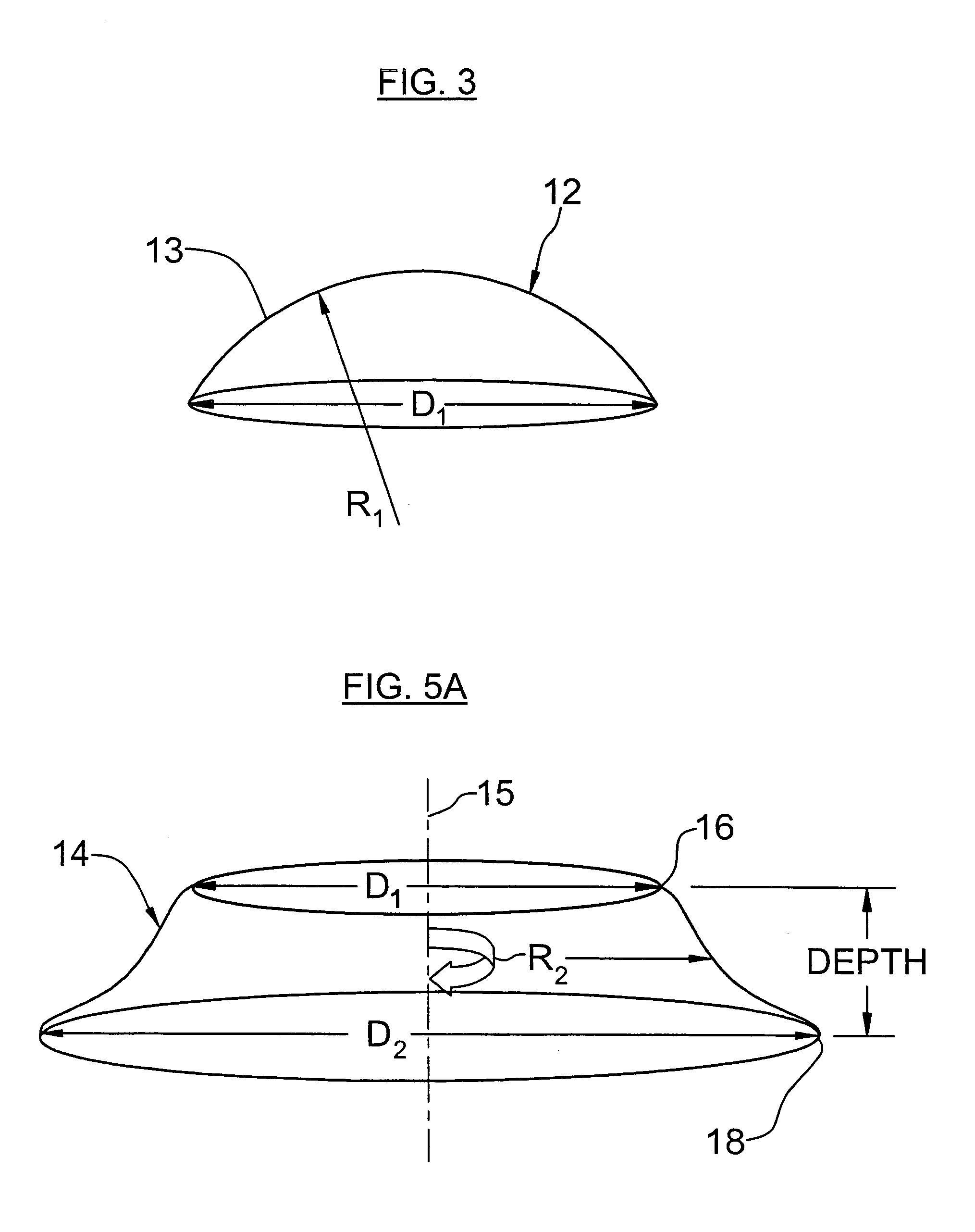 Contact lens and methods of manufacture and fitting such lenses and computer program product
