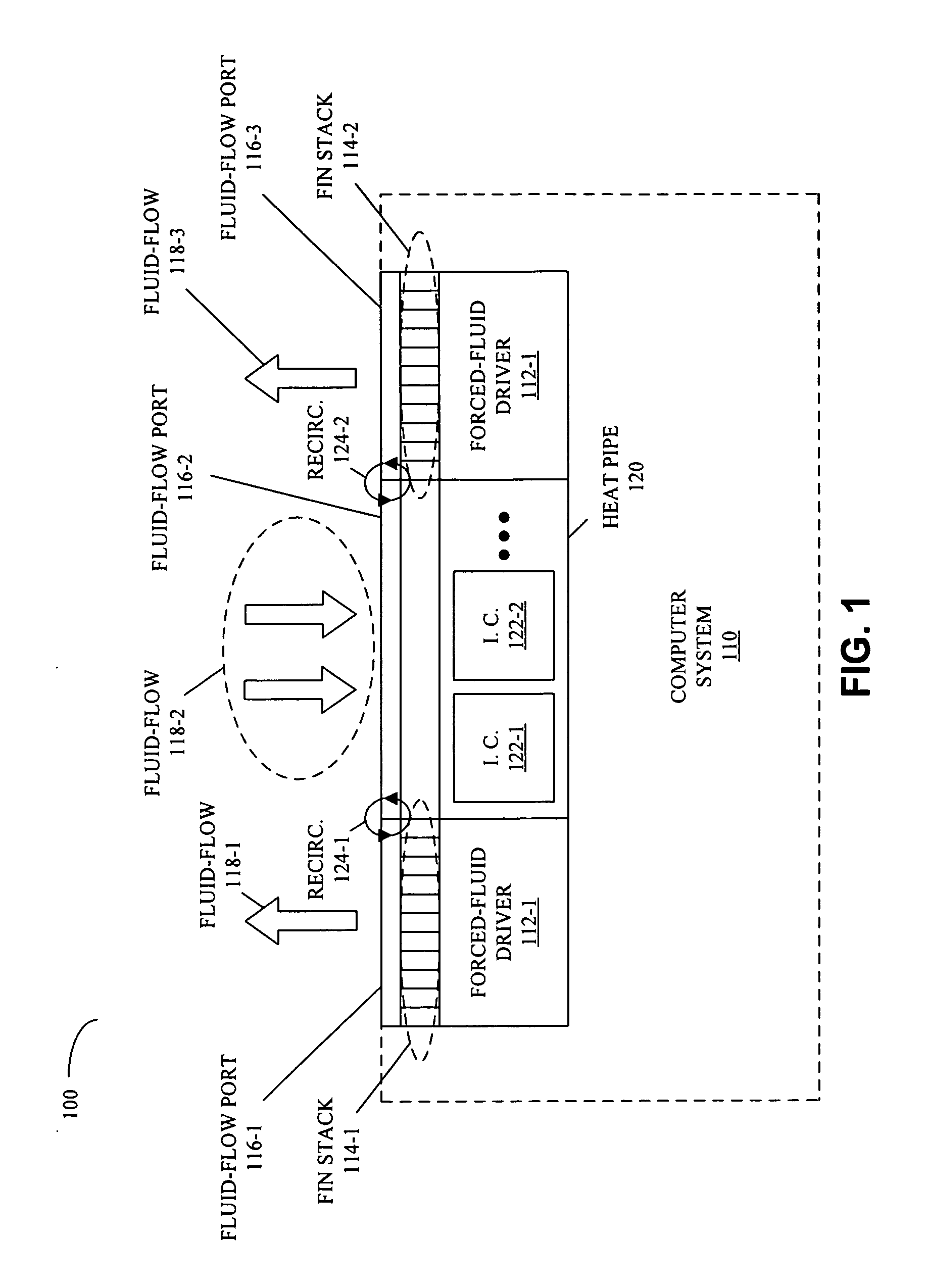 Enhanced vent for outlet for a cooling system