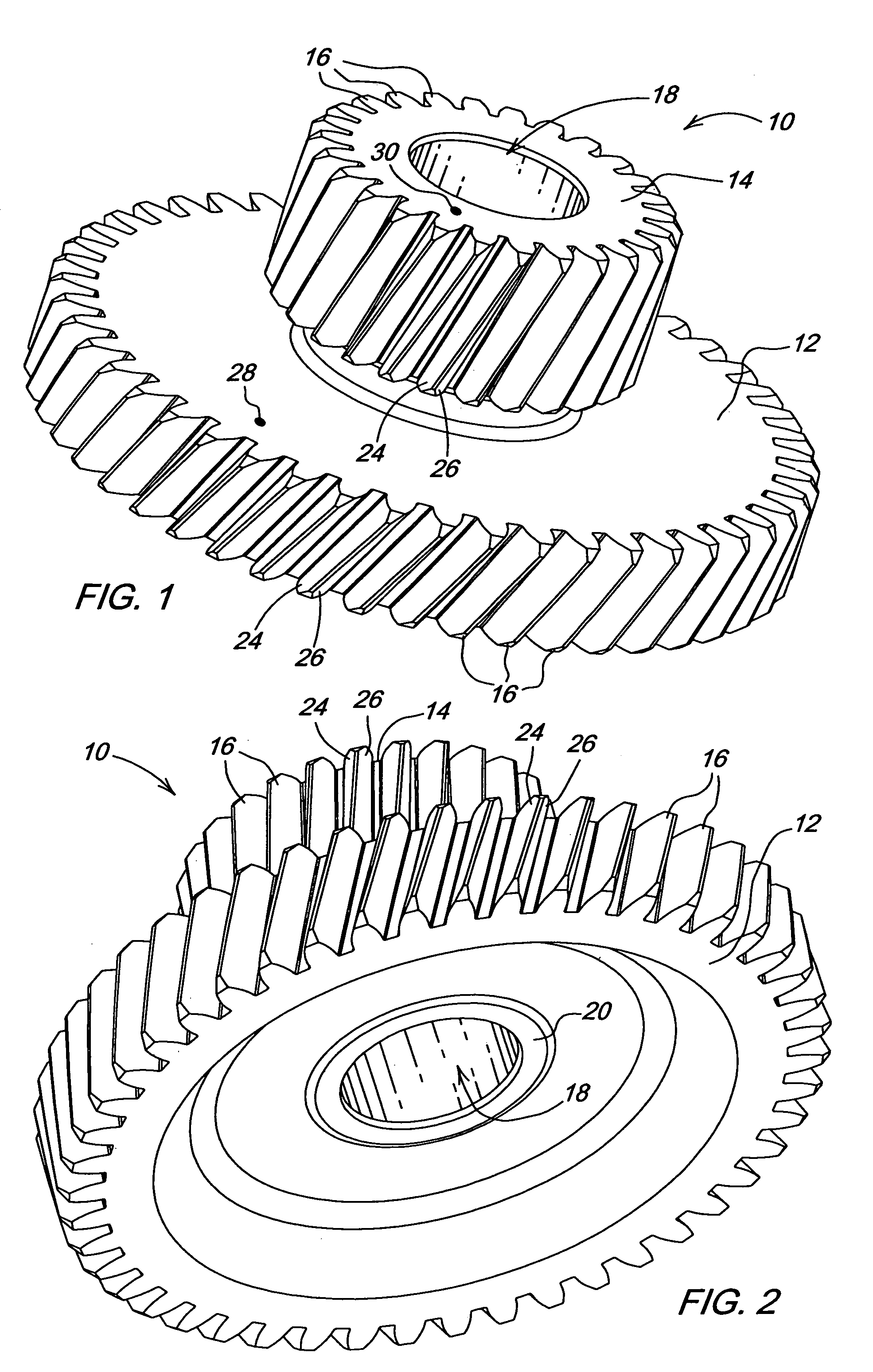 Method of manufacturing compound helical planet gears having different leads