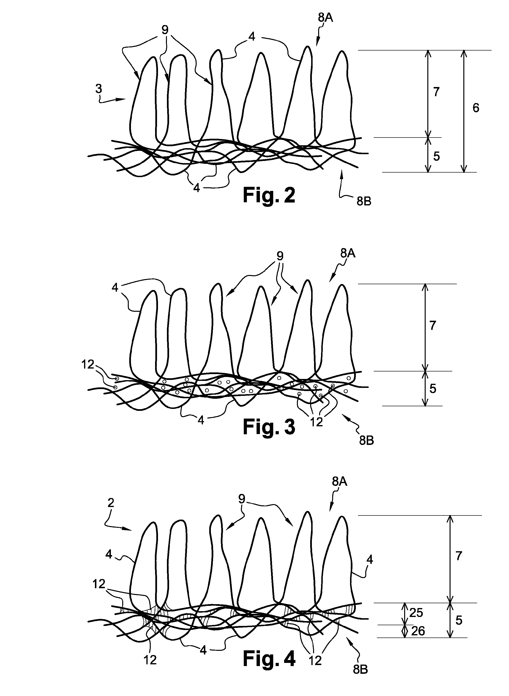 Method for making a textile coating and textile coating