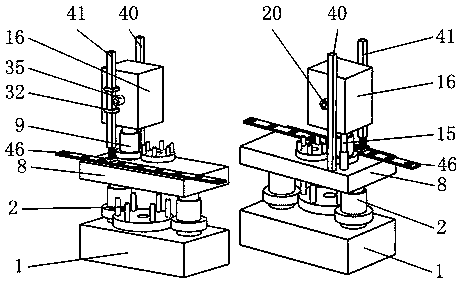 A stamping die device