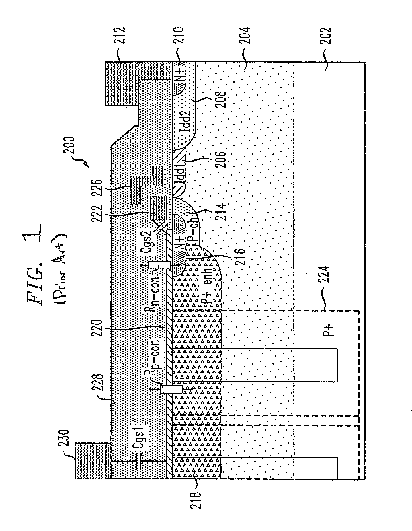 Mosfet device having dual interlevel dielectric thickness and method of making same