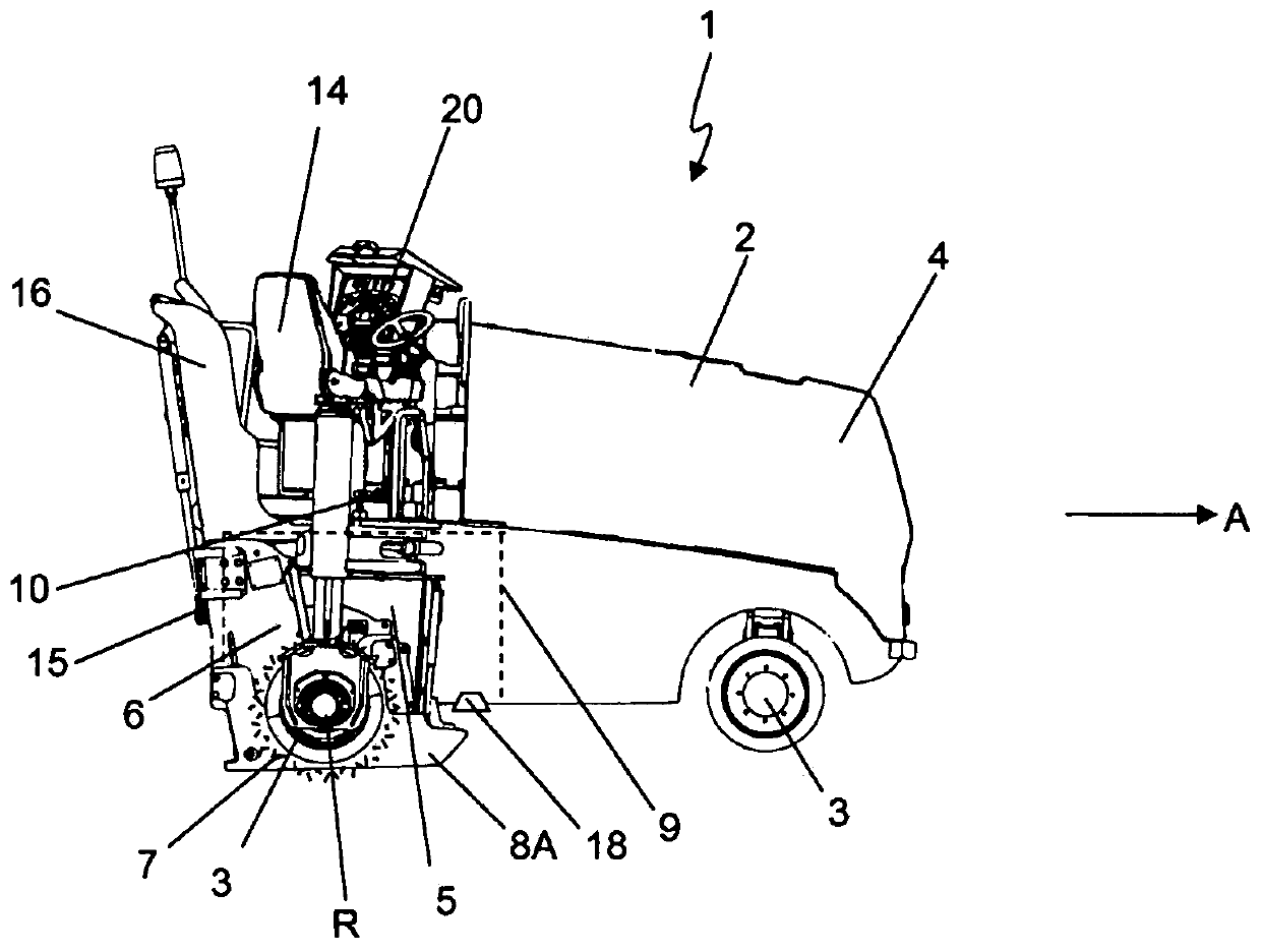 Road milling machine