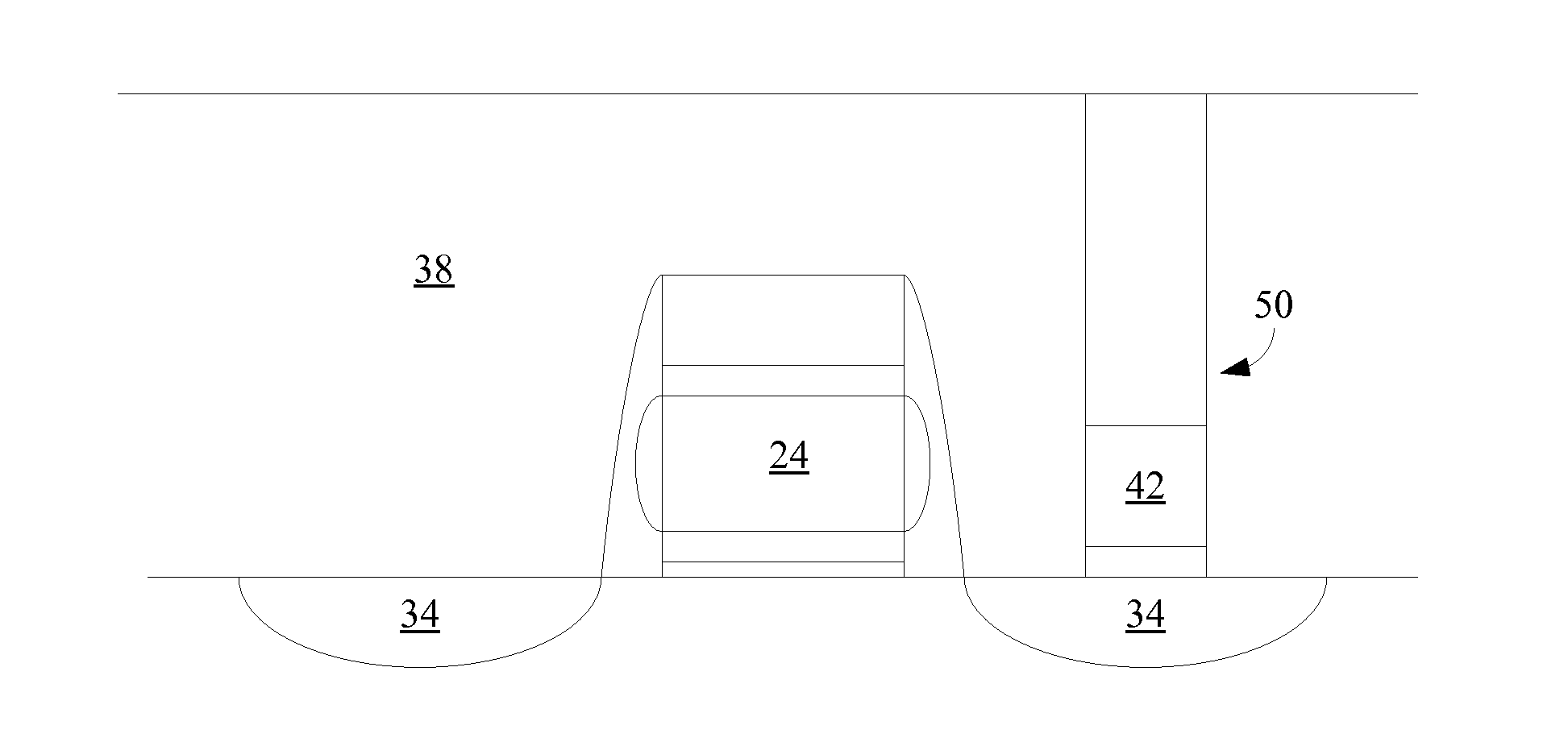 Highly Scalable Thin Film Transistor