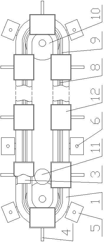 Rubber shoe production line