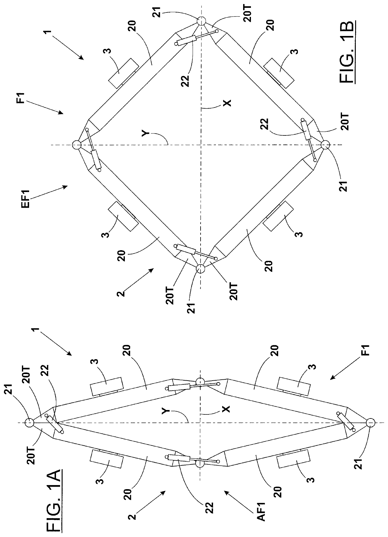 Underwater Vehicle with Variable Configuration