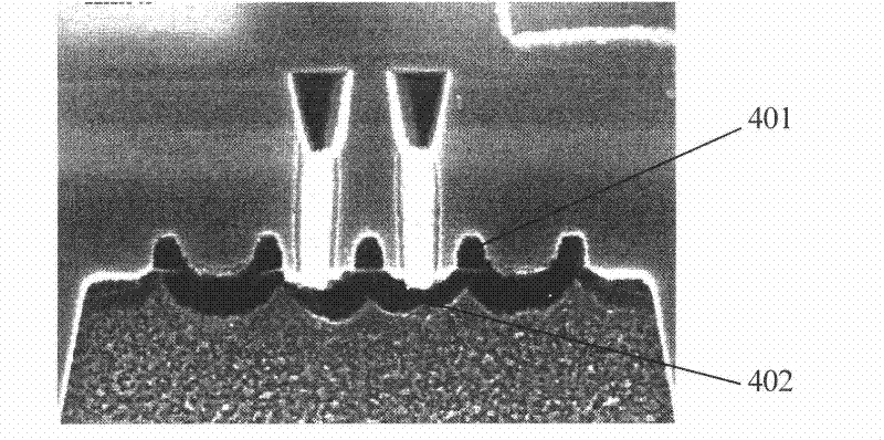 Detection method used for failure analysis of semiconductor device