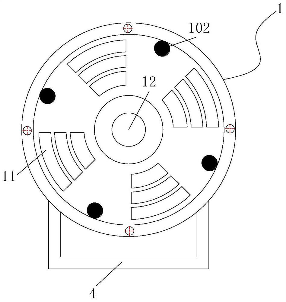 A fiberglass axial flow fan