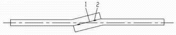 Method for overlap welding of steel bars