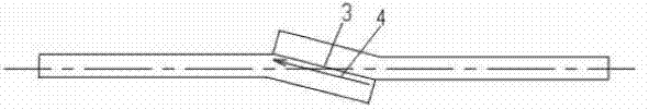 Method for overlap welding of steel bars