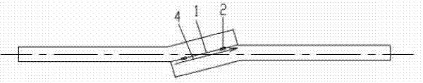 Method for overlap welding of steel bars