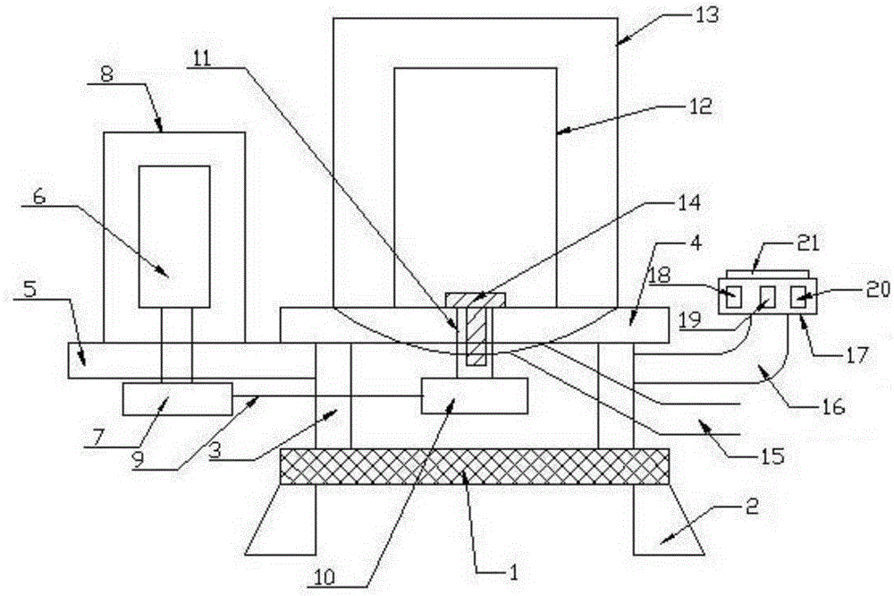 Intelligent centrifugal device applied to laboratory and work method of intelligent centrifugal device