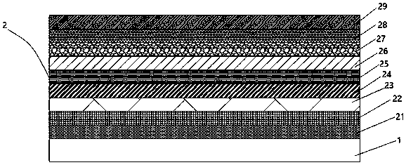 Double-silver low-emissivity glass and production process thereof