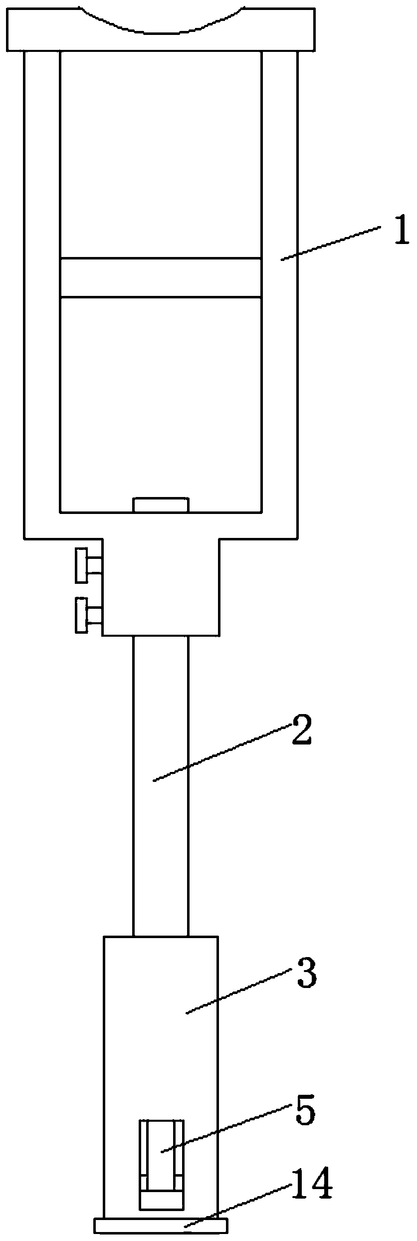 A multi-legged crutch for an orthopedic patient