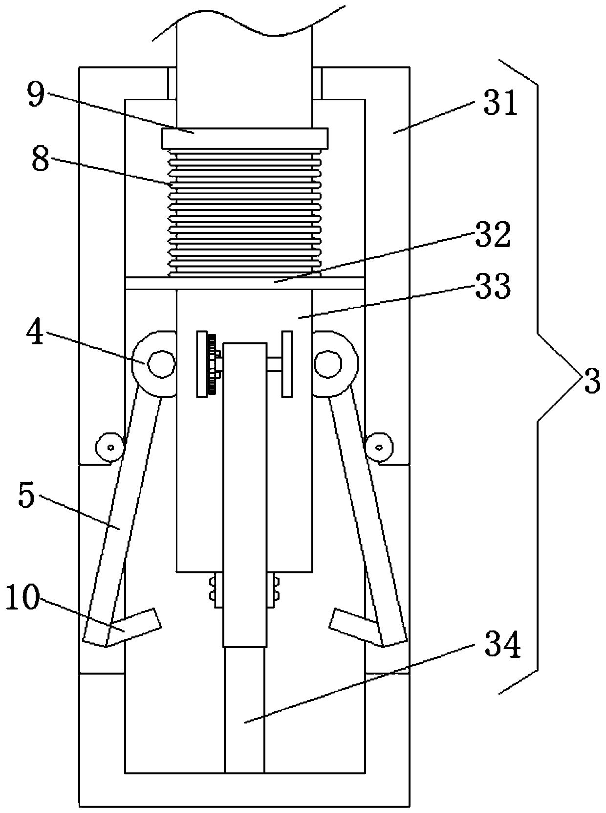 A multi-legged crutch for an orthopedic patient