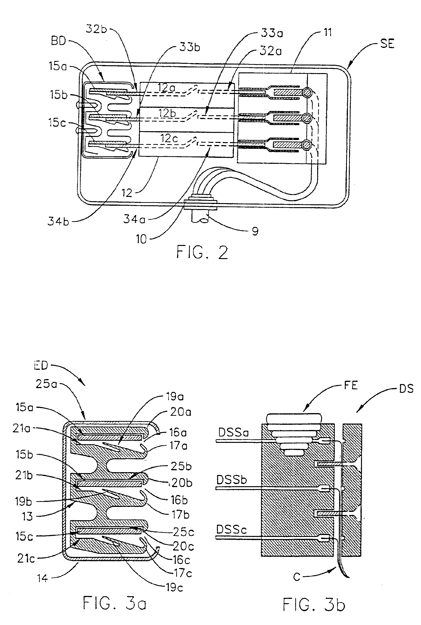 Polarized receptacle containing baseboard in reduced cable requiring system and method for providing electrical energy to houses and buildings and the like