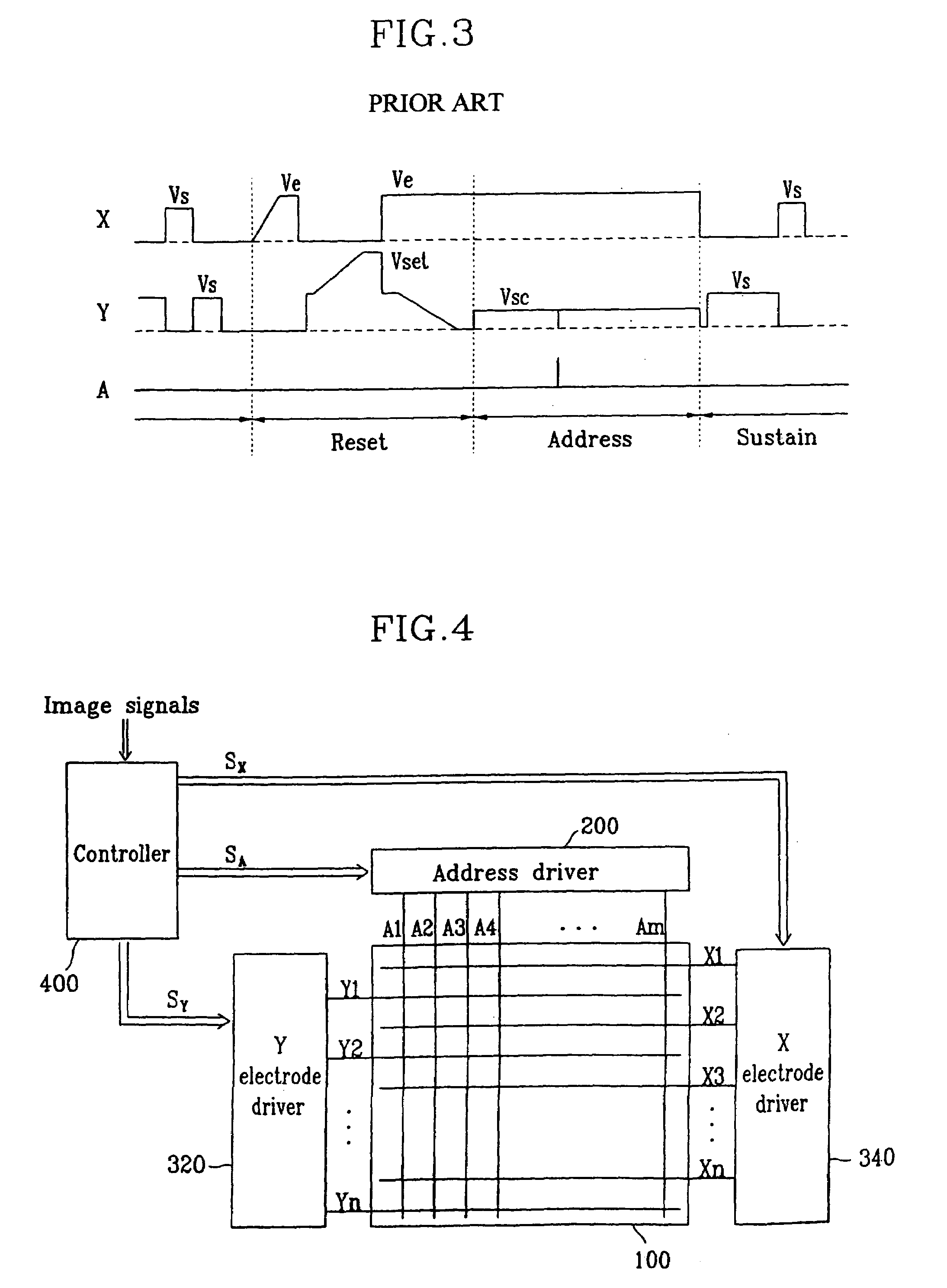 Drive apparatus and method for plasma display panel