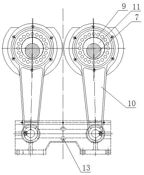 A double-spindle transmission mechanism of a high-speed acupuncture machine