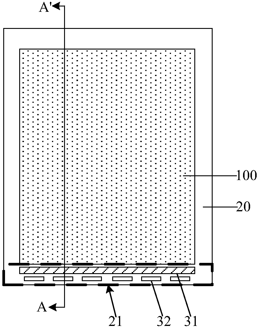 Total-reflection display device and frame assembly
