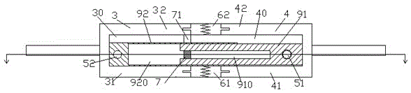 Bridge provided with automatic cleaning type expansion joint device driven by electric motor