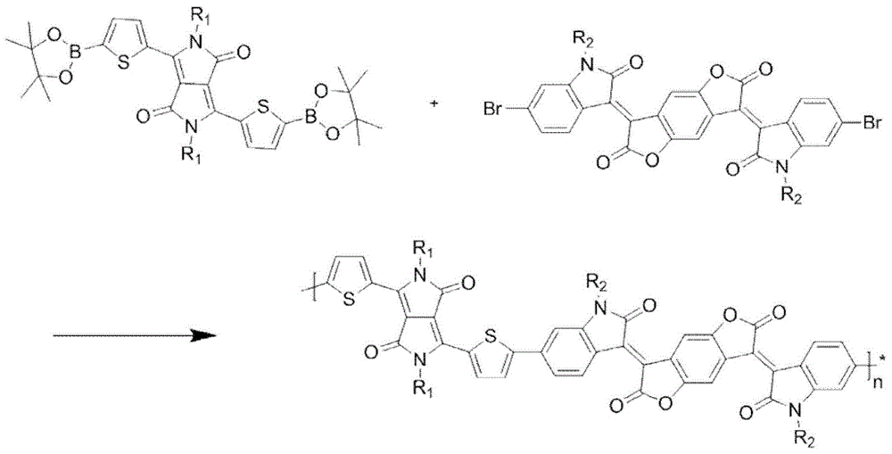 A kind of semiconducting conjugated polymer and its synthesis method