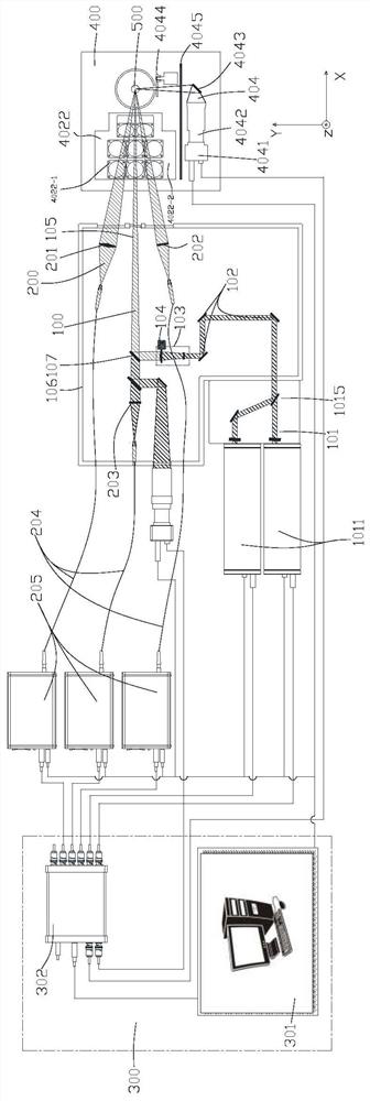 A current-carrying laser-induced breakdown spectroscopy on-line composition analyzer