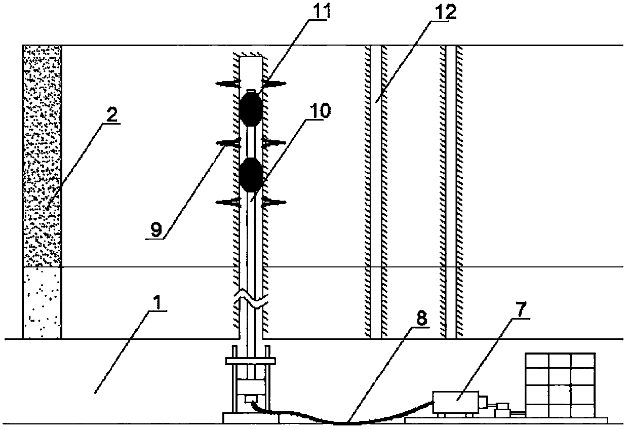 Coal mine underground strengthening-weakening roof impact mine pressure prevention method