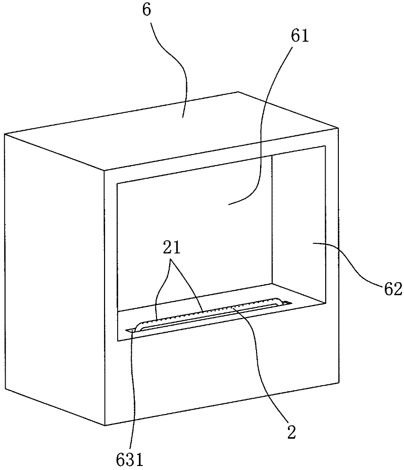 Fireplace for vaporizing combustion of liquid fuel