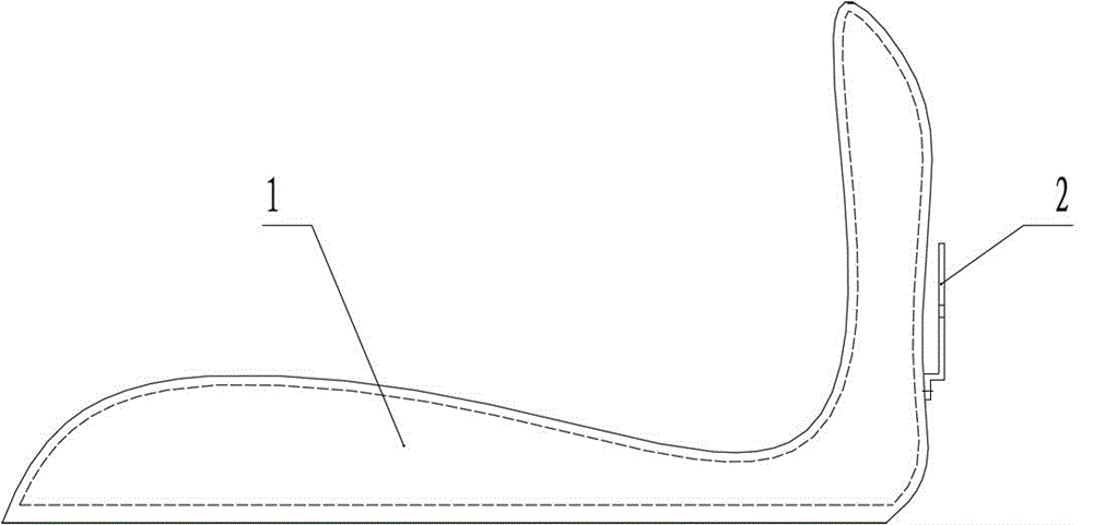 Foot drop orthosis