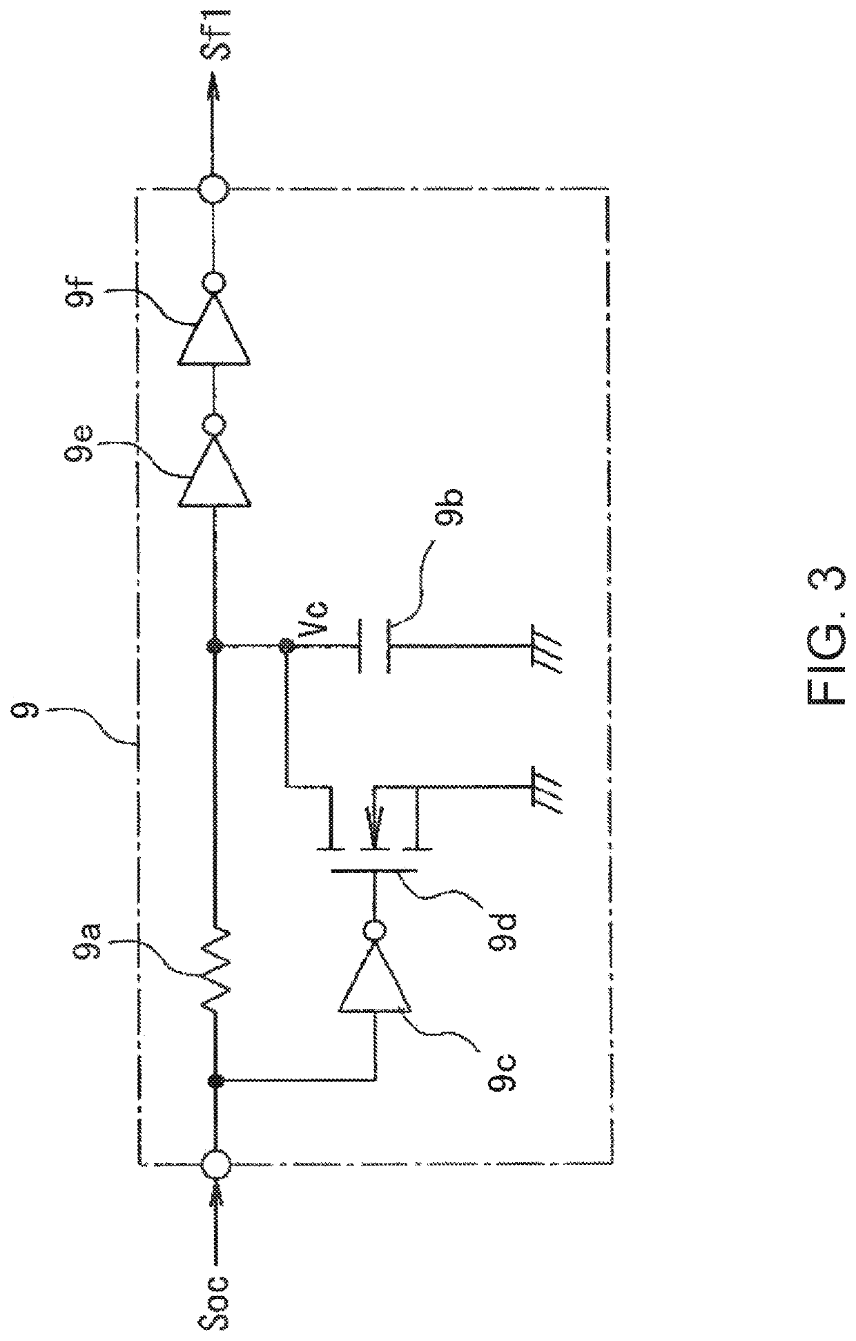 Semiconductor device driving device