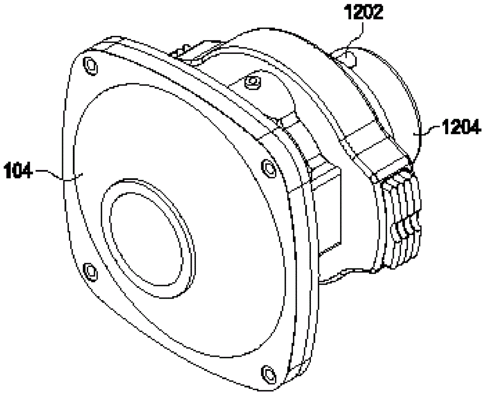 Fresh air port mechanism for facepiece used on self-contained open-circuit compressed air breathing apparatus
