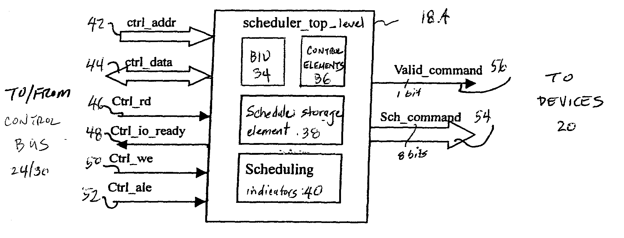 Video processing control and scheduling