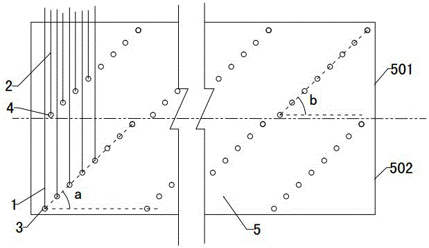 Partition comber board for jacquard weaving and mounting method