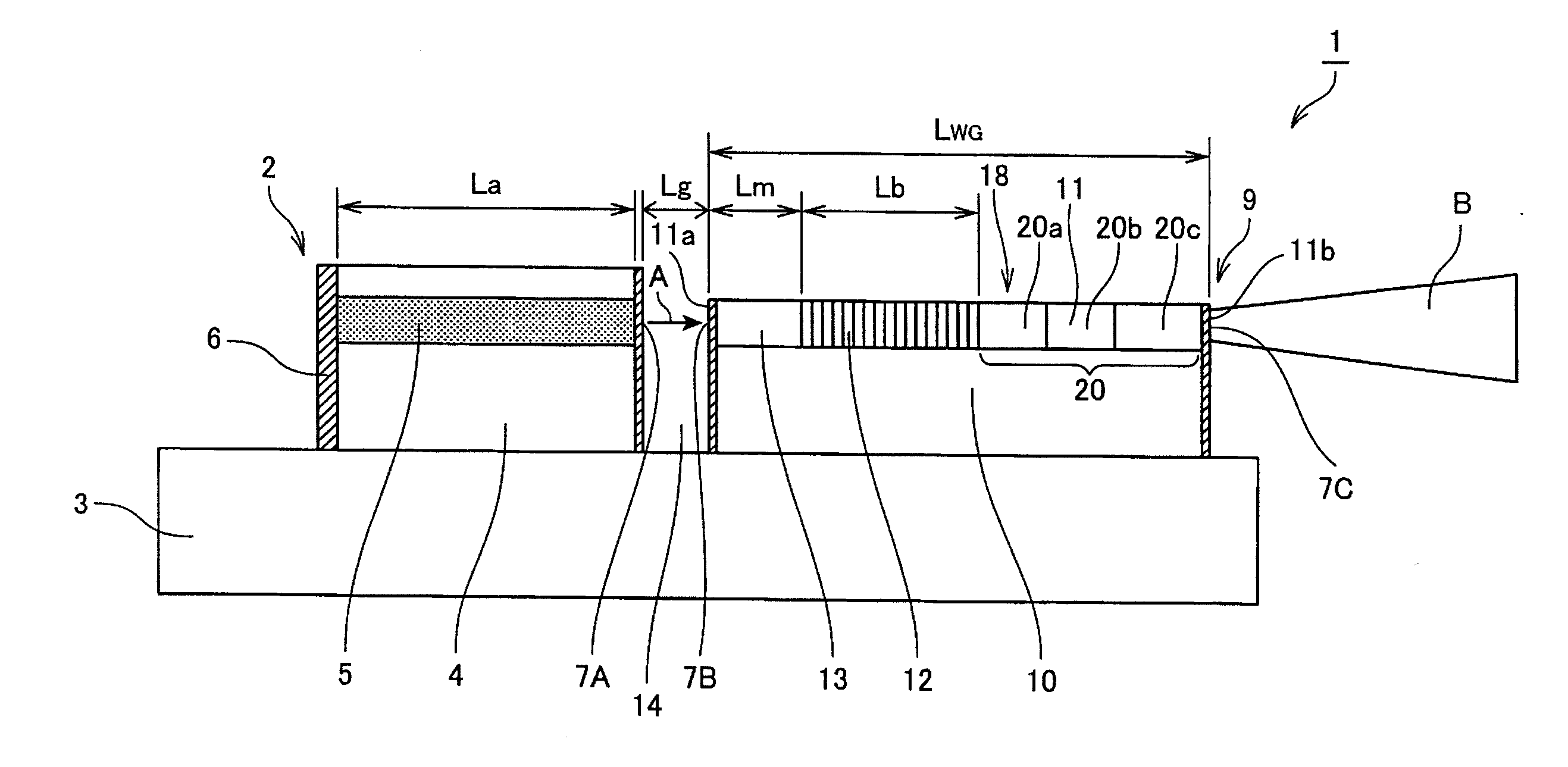 External resonator type light emitting device