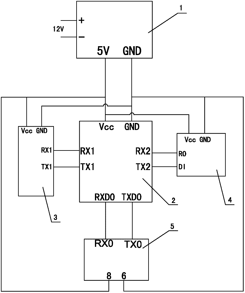 Whole net voltage monitoring device