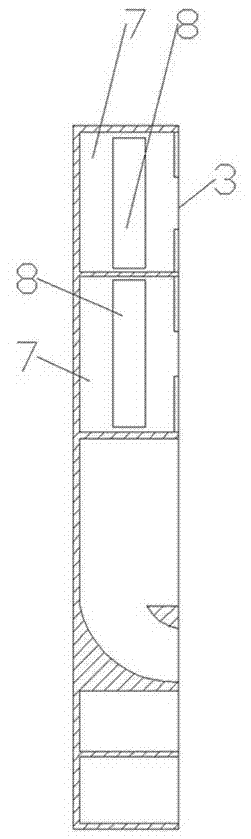 Feces treatment device and mobile toilet with same