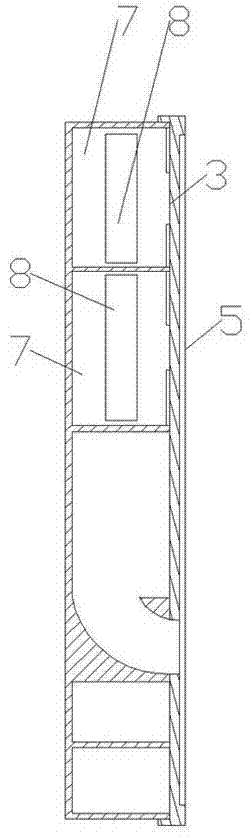 Feces treatment device and mobile toilet with same