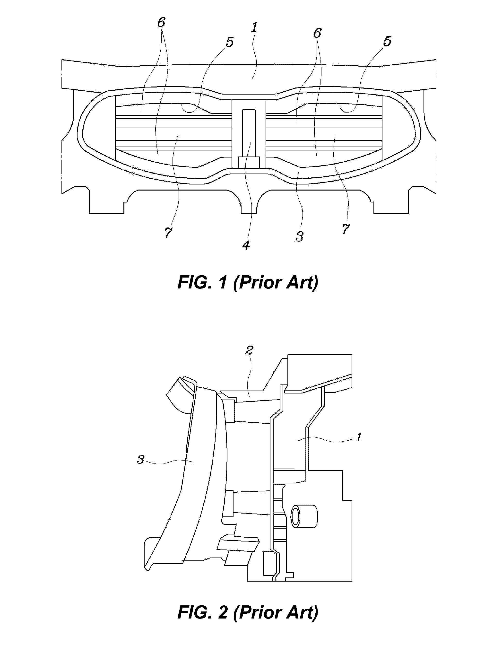 Active air flap apparatus for vehicle