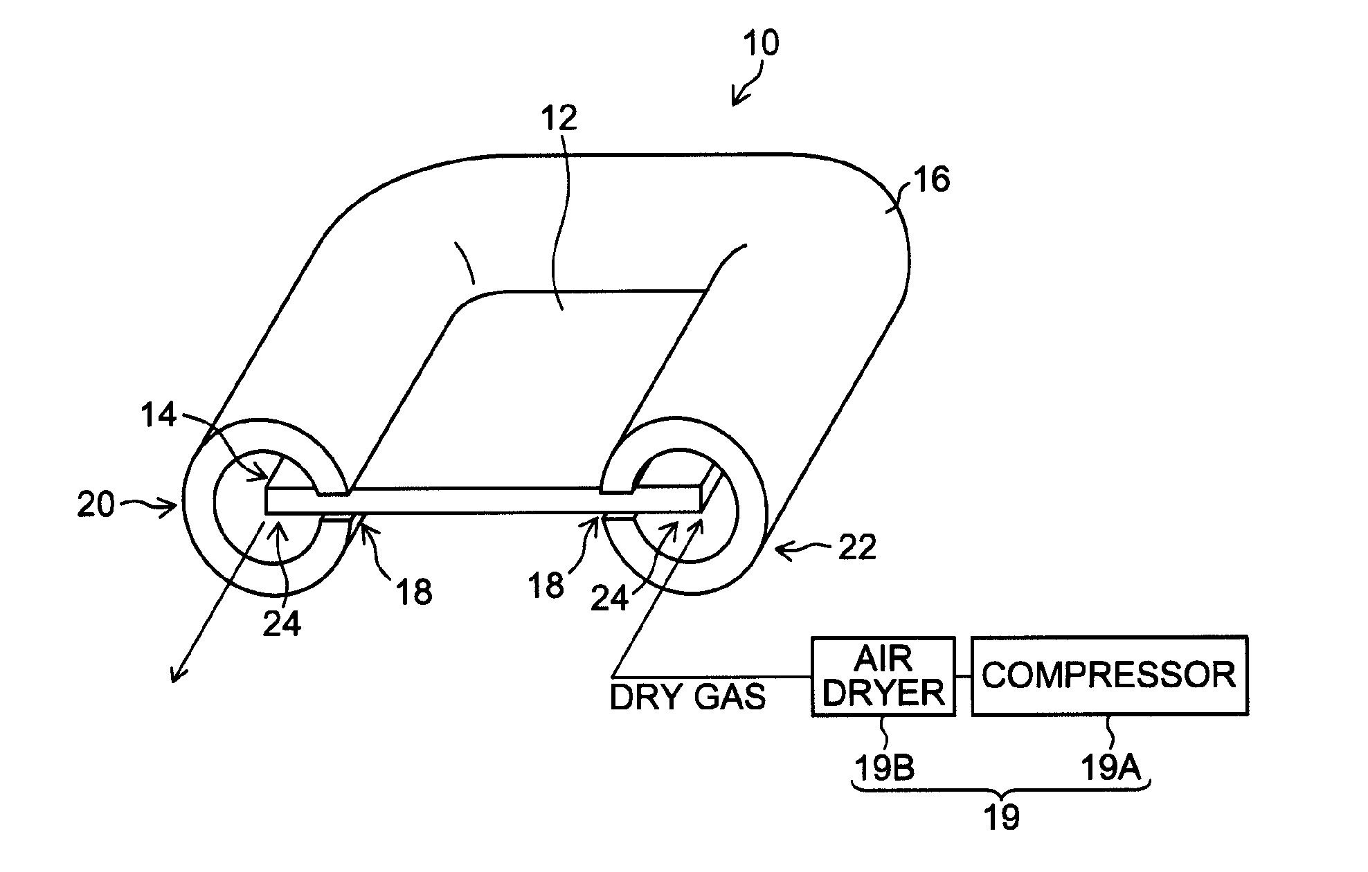 Circuit device and inkjet head assembly