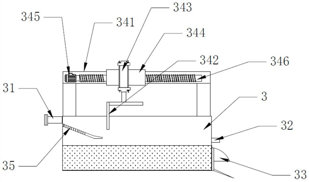 Quartz sand water milling wastewater recovery treatment device and working method thereof