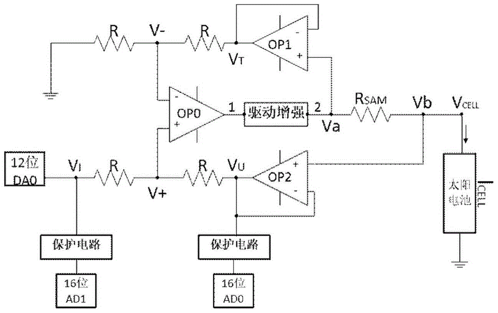 Solar cell iv test system based on electronic load in constant current mode
