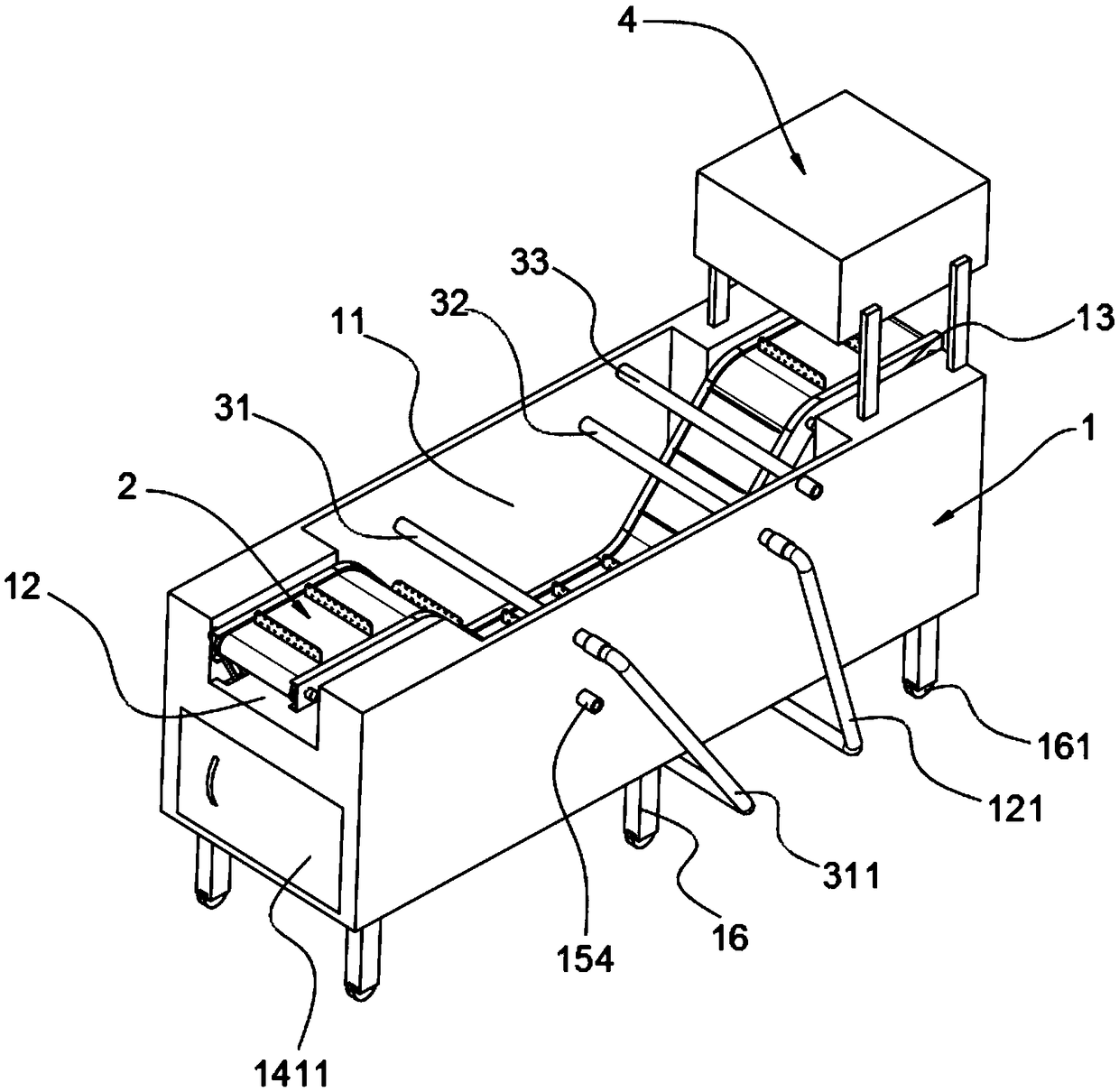 Improved efficient vegetable washing device